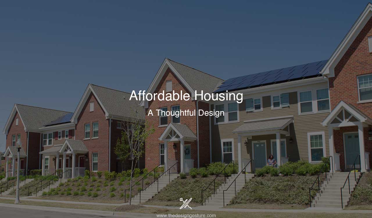 Affordable Housing A Thoughtful Design COVER