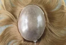 Hair Replacement System for Men All Injected Poly Toupee